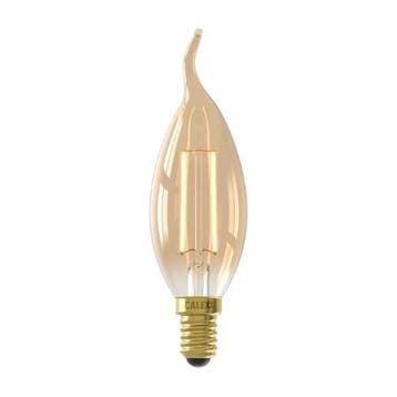 Led lamp E14 | Kaars met punt | Calex, Verzenden, Nieuw