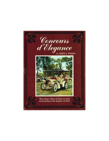 CONCOURS DELEGANCE - JOSEPH H. WHERRY - BOOK, Nieuw, Author