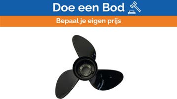 Bieden: Michigan Vortex Aluminum 3-Blade Aluminium Propelle, Watersport en Boten, Ophalen of Verzenden, Nieuw