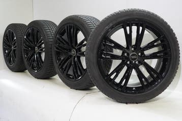 Audi A6 A7 4K C8 20 inch velgen Continental Winterbanden Ori, Auto-onderdelen, Banden en Velgen, Gebruikt, Velg(en), 20 inch, Winterbanden