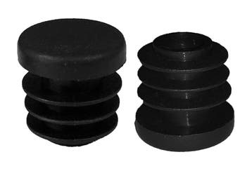 Plastic stoelpootdop (intern, rond, 9-15-16, zwart) [I-RO-1, Ophalen of Verzenden, Nieuw