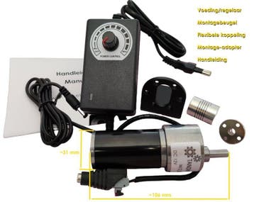 Kleine regelbare elektromotor - diverse varianten, Verzenden, Nieuw, Elektromotor, Minder dan 1400 rpm