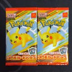 Pokémon - 2 Booster pack - McDonalds Pikachu Burger Chu, Nieuw
