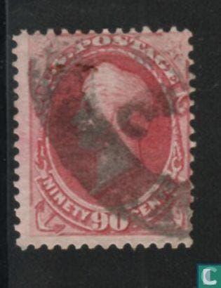 Verenigde Staten van Amerika - Oliver Hazard Perry - 1872, Verzenden, Gestempeld