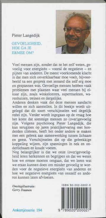 Gevoeligheid, hoe ga je ermee om? / Ankertjes / 194, Boeken, Verzenden, Gelezen, Pieter Langedijk