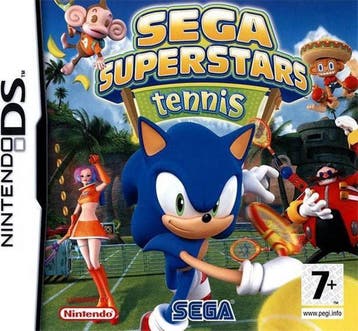 DS Sega Superstars Tennis, Verzenden, Zo goed als nieuw