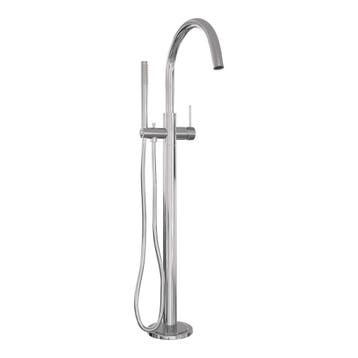 Badkraan Vrijstaand Brauer Chrome Carving met Staaf, Ophalen of Verzenden, Nieuw