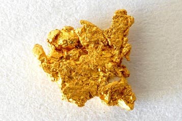 Goud , Pépites de Mauritanie 0,380 gram- 0.38 g - (1)