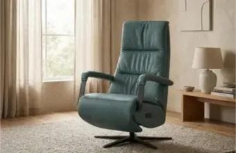 Leren Relaxfauteuils inspiratie, Huis en Inrichting, Fauteuils, Nieuw, Leer, Ophalen of Verzenden