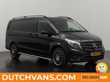 Mercedes-Benz Vito 116CDI Bestelbus 2022 L2 H1 Diesel, Auto's, Automaat, Euro 6, Zwart, Mercedes-Benz