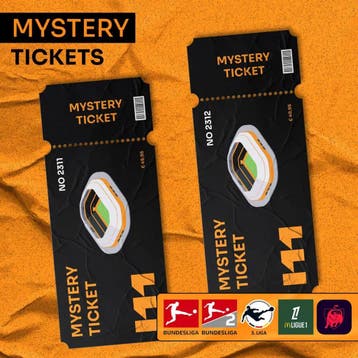 Mystery Voetbaltickets - Bundesliga, Ligue 1 en meer!, Losse kaart, Buitenland