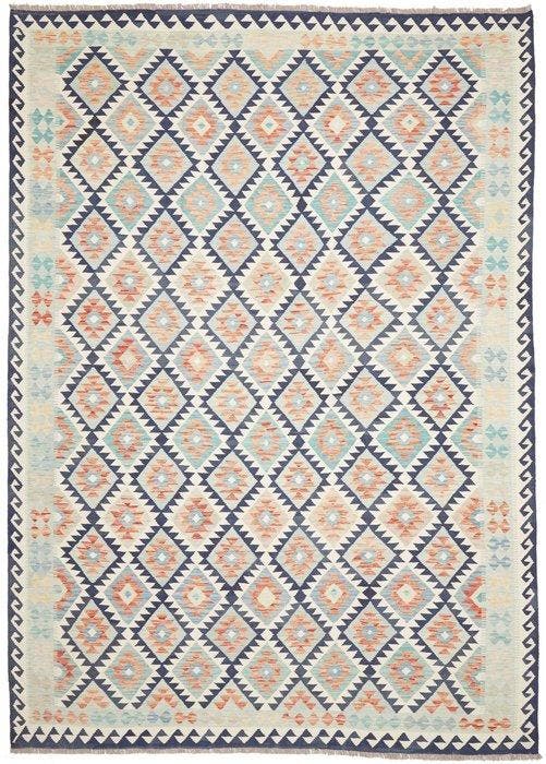 Kelim - Kelim - 354 cm - 250 cm - ongebruikt-vintage-stijl, Huis en Inrichting, Stoffering | Tapijten en Kleden