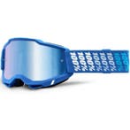 Crossbril 100% Accuri 2 - Blauw met Spiegellens, Motoren, Kleding | Motorkleding, Verzenden, Nieuw met kaartje, Motorcrosskleding