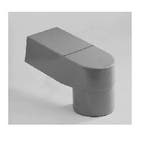 Stadsuitloop 6x8 cm grijs, Doe-het-zelf en Verbouw, Buizen en Afvoer, Ophalen of Verzenden, Nieuw, Pvc, Overige typen