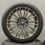 BMW M5 F10 19 inch Styling 345M Velgen Michelin Winterbanden, 19 inch, Gebruikt, 295 mm, Banden en Velgen