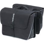 Basil fietstas dubbel Forte zwart MIK, Fietsen en Brommers, Fietsaccessoires | Fietstassen, Verzenden, Nieuw