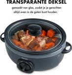 2dekans | MOA Slowcooker 6,5 liter - BPA vrij - SC65A, Ophalen of Verzenden