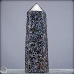 Natuurlijke Zeer Grote Indigo Gabbro - Merlinit Obelisk-