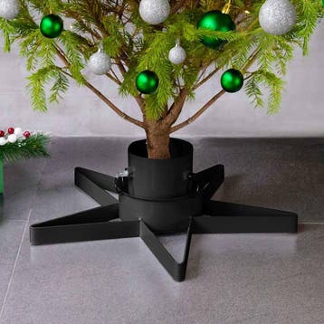 vidaXL Kerstboomstandaard 47x47x13,5 cm zwart, Verzenden, Nieuw