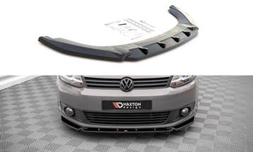 Voorspoiler VW Caddy Mk.3 FL Maxton Glans Zwart, Ophalen of Verzenden, Nieuw