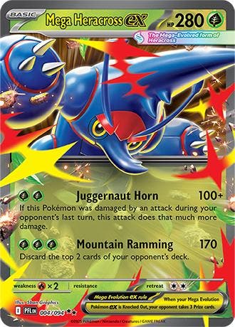 Mega Heracross ex (PFL 04), Ophalen of Verzenden, Nieuw