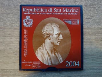 San Marino. 2 Euro 2004 Bartolomeo Borghesi (Zonder