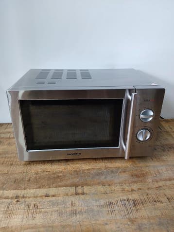 Severin MW 7869 magnetron/grill, RVS, 48,5 x 40 x 28 cm, Ophalen, Nieuw in verpakking