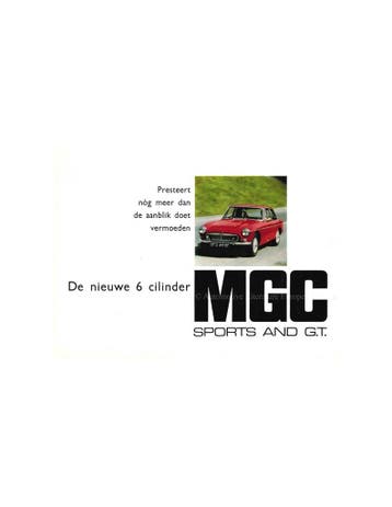 1971 MG MGC GT BROCHURE NEDERLANDS, Boeken, Nieuw, Author