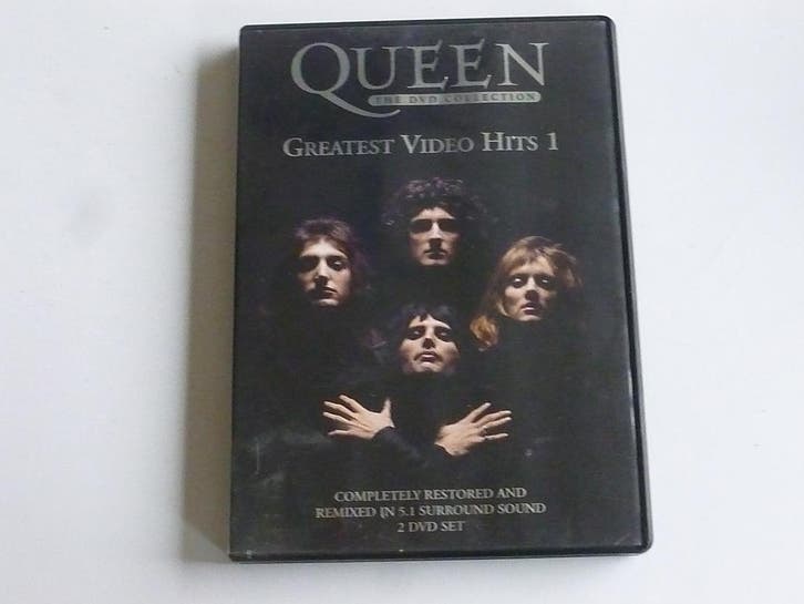 Queen - The DVD Collection / Greatest Video Hits 1 (2 DVD), Cd's en Dvd's, Dvd's | Muziek en Concerten, Zo goed als nieuw, Ophalen of Verzenden