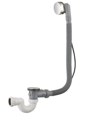 Luxe badplug-overloopcombinatie + waste chroom, Doe-het-zelf en Verbouw, Buizen en Afvoer, Verzenden, Nieuw