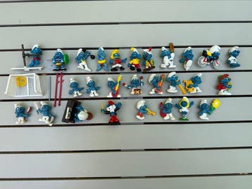 Schleich - Figuur - Diverse smurfen set 2 (29) - Plastic