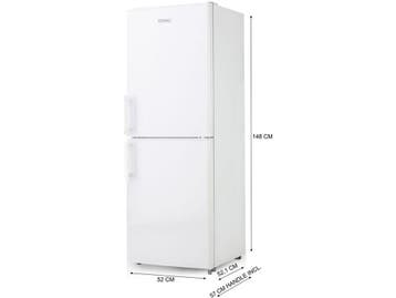 Domo DO91304C - Koel-vriescombinatie - Stille energiezuinige, Verzenden, Zo goed als nieuw