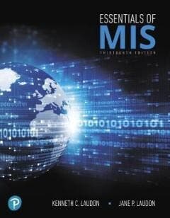 Essentials of MIS - KennethLaudon 9780134802756, Verzenden, Zo goed als nieuw, KennethLaudon