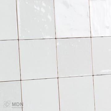 Handvorm tegels met schakering 10x10 Zellige wit, Verzenden, Nieuw