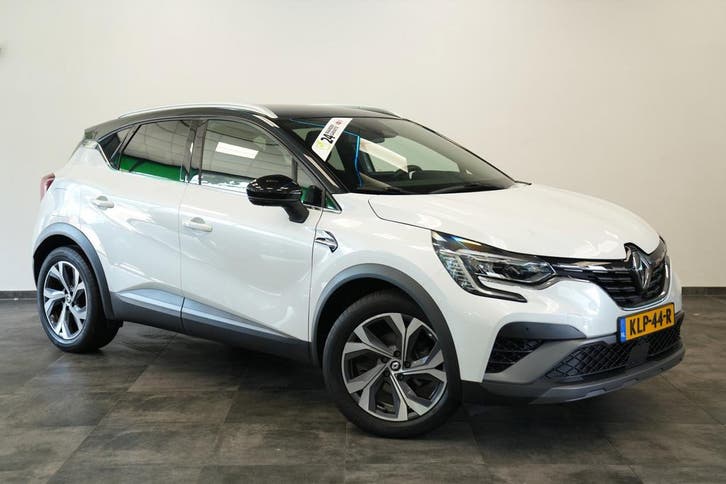 Zakelijke Lease |  Renault Captur 1.6 E-Tech Plug-in Hybrid, Auto's, Renault, Lease, Zwart, Automaat, SUV of Terreinwagen, Financial lease