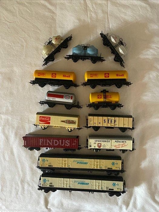 Lima H0 - Modeltrein goederenwagon (13) - Set goederenwagons, Hobby en Vrije tijd, Modeltreinen | H0