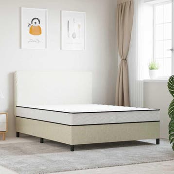 vidaXL Binnenveringmatras middelhard 160x200 cm, Verzenden, Nieuw