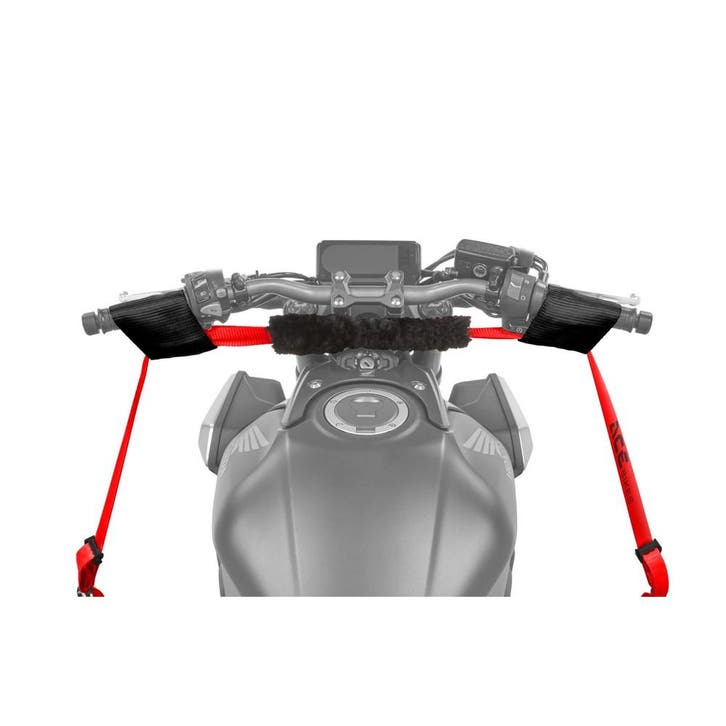 Buckle-up handlebar straps Acebikes, Motoren, Kleding | Motorhelmen, Verzenden