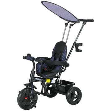 TRUUSK 6-in-1 Kinderdriewieler - Duwstang - Afneembaar Zonne, Verzenden, Nieuw