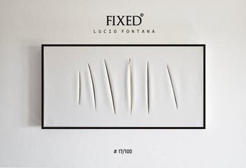 Marco Corridoni - FIXED Fontana - reversible - no. 17 / 100