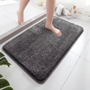 Fluffy Badkamer Vloermat - Wasbaar en Antislip - 40x60cm, Verzenden, Nieuw, Rechthoekig