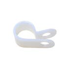 Buisklem kunststof 8mm wit 5stuks, Ophalen of Verzenden, Nieuw