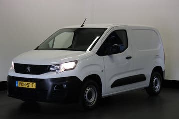 Peugeot Partner 1.2 110PK Benzine, Stof, Gebruikt, Overige brandstoffen, Wit