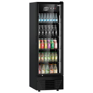 GGM Gastro | Drankenkoelkast - 590mm - 330L - digitaal |, Verzenden, Nieuw