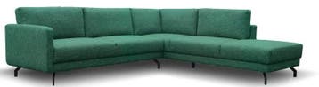 Hoekbank Vleuten - hoekbanken - Groen, Nieuw, 150 cm of meer, Stof, 200 tot 250 cm