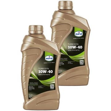 Eurol Aanbieding: 2 X Turbosyn 10W40 1L, Verzenden