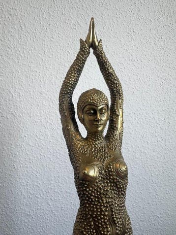 sculptuur, Naar D.H. Chiparus – “Starfish Dancer” – Brons op
