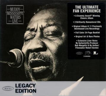 cd digi - Muddy Waters - Muddy Mississippi Waters Live, Verzenden, Zo goed als nieuw
