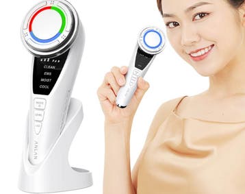 EMS Gezichtsmassager LED Lichttherapie Anti-Aging Apparaat, Verzenden, Nieuw