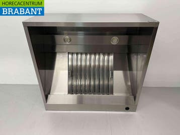 RVS Afzuigkap Dampkap met lamellen filters Premium-line 100, Ophalen of Verzenden, Nieuw in verpakking